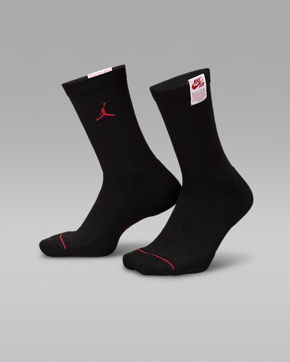 Jordan black socks sales
